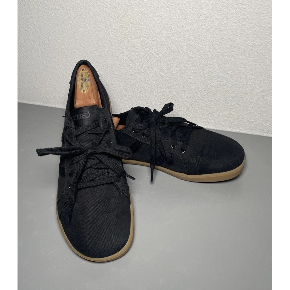 Xeroshoes Sneakers Mens 10 Dillon Barefoot Running Black Canvas Minimalist Shoes